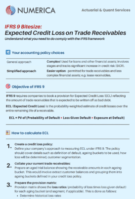How to Calculate ECL on Trade Receivables Under IFRS 9 • Numerica