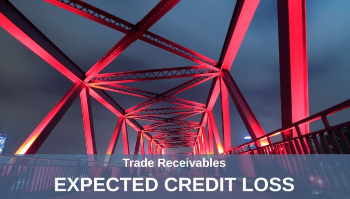 How to calculate ECL on trade receivables under IFRS 9 using provision matrix